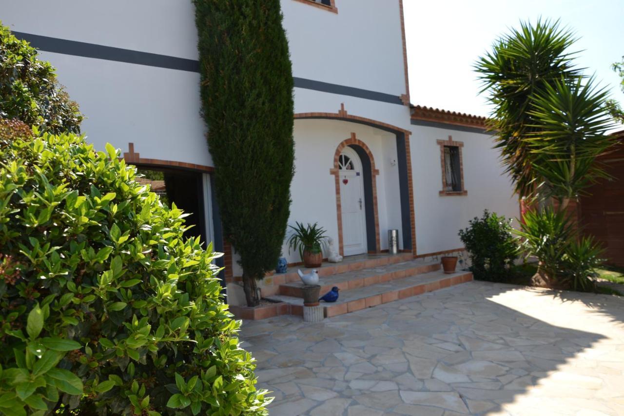 Maison Les Agapanthes Villeneuve-les-Beziers Exterior foto