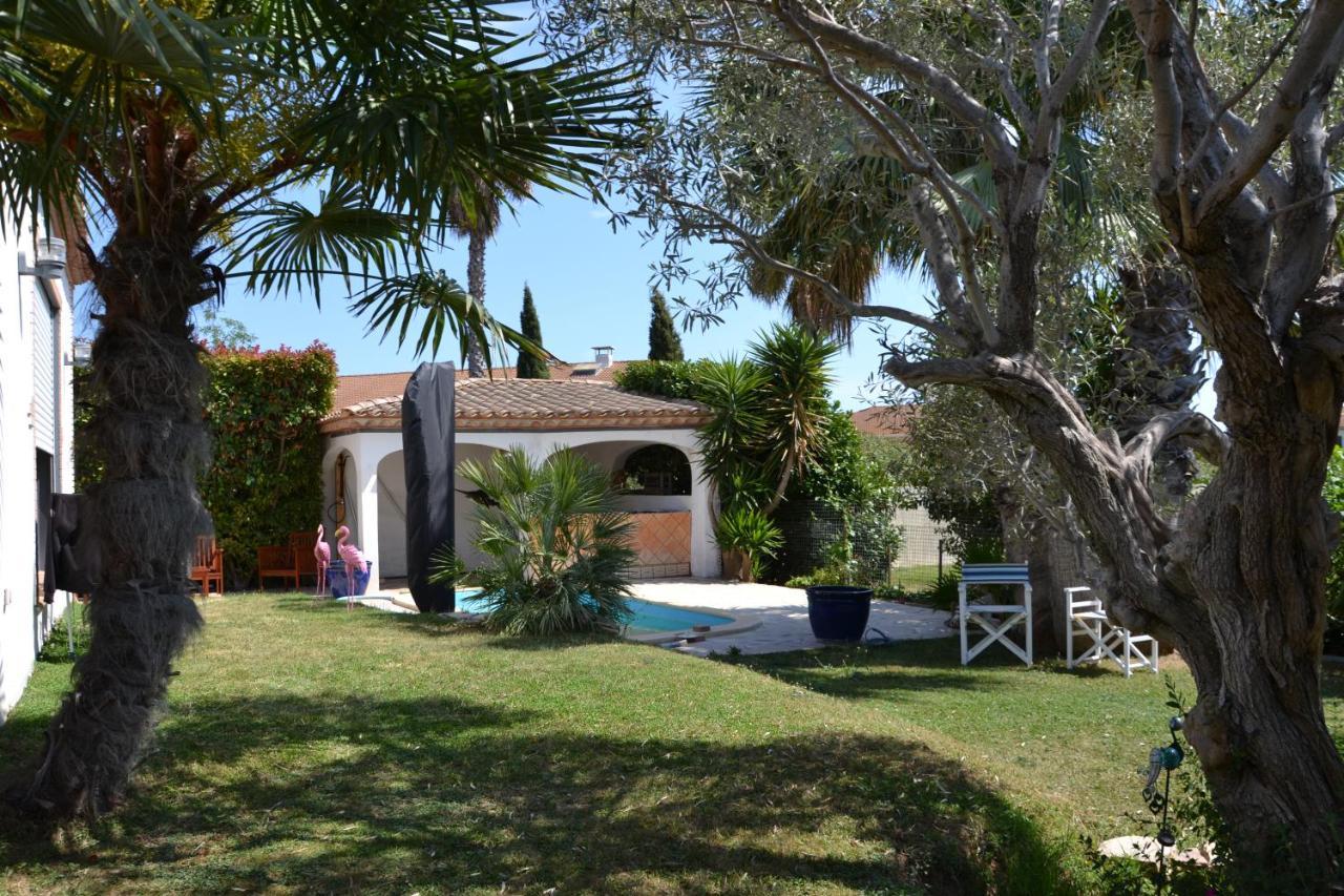 Maison Les Agapanthes Villeneuve-les-Beziers Exterior foto